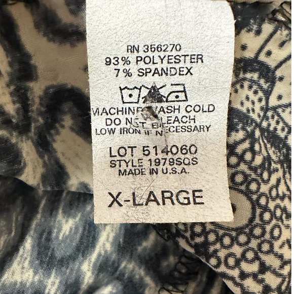 Nick & Sarah cream gray animal print sleeveless sheath dress size XL - Picture 4 of 11